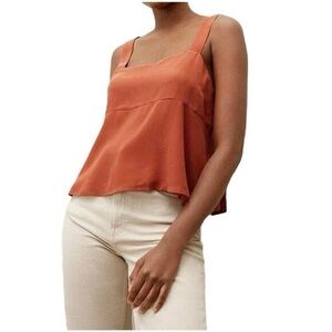 Everlane The Clean Silk Top